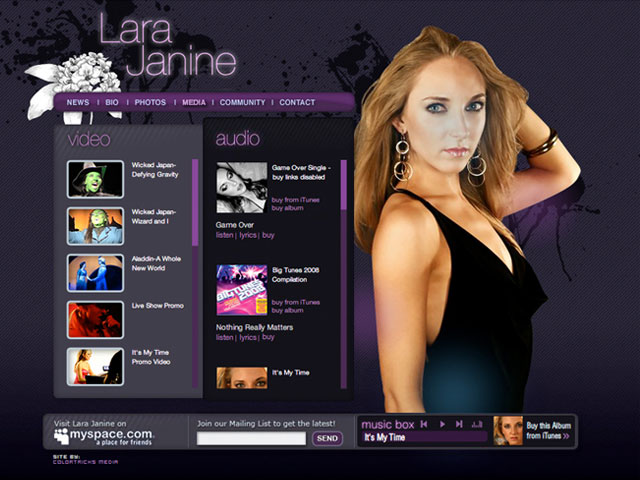 Lara Janine – Artist Site